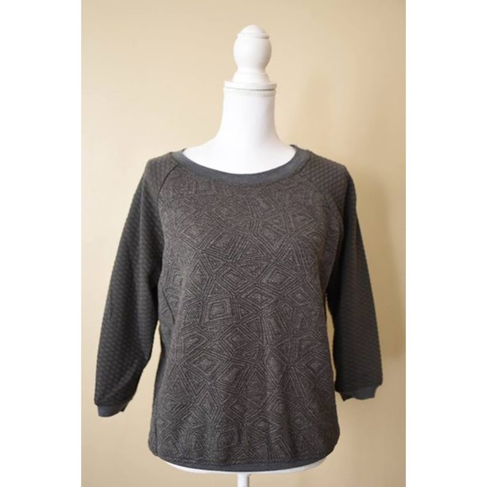 Stitch Fix Market & Spruce Textured Sweatshirt S M